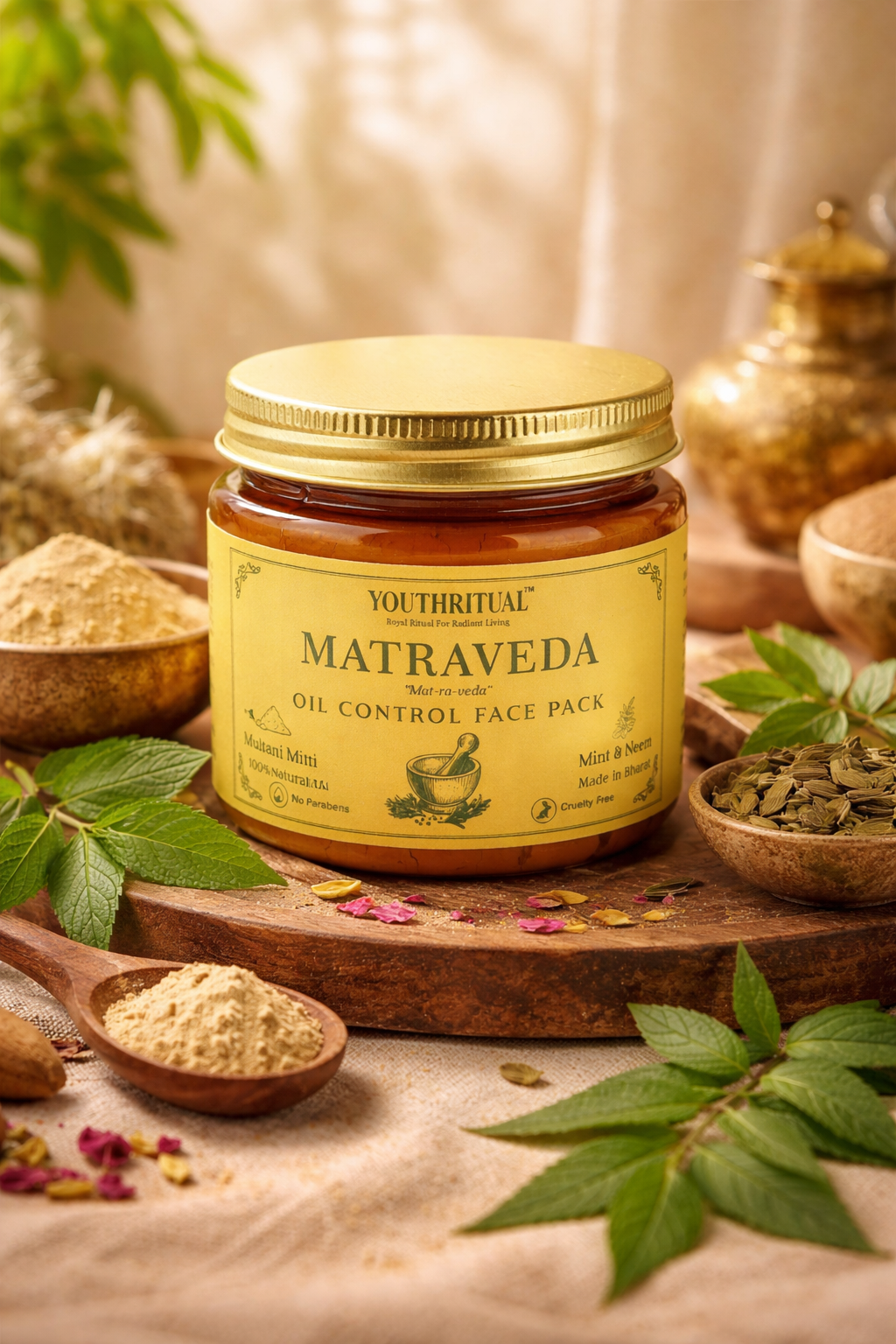 Youthritual Oil Control Multani Mitti Face Pack