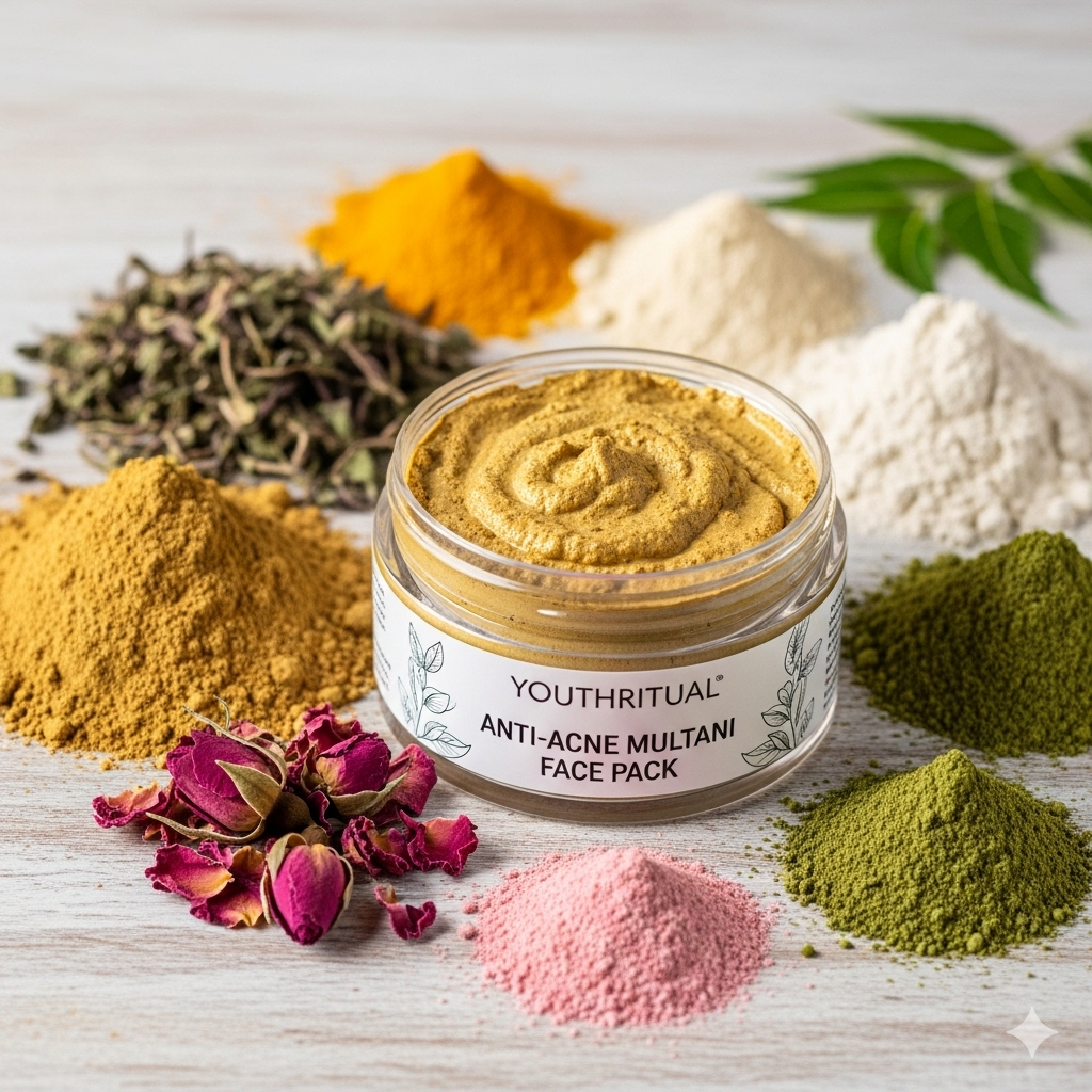 Youthritual Anti-Acne Multani Mitti Face Pack