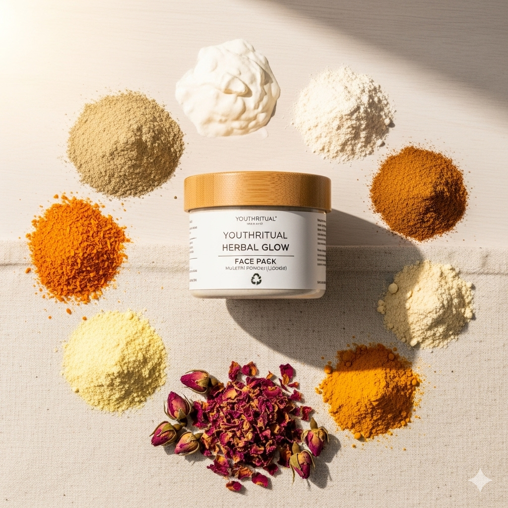 Youthritual Herbal Glow Multani Mitti Face Pack